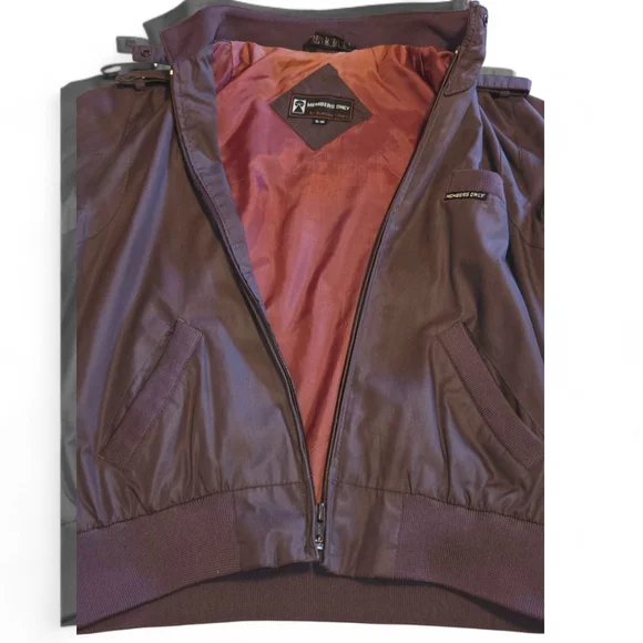 Members Only Boys Vintage 80's Bomber Style Jacket 7-10 Years-Europe Craft